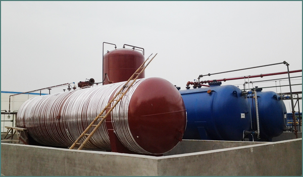 罐體、槽池保溫應采用電伴熱帶做為發(fā)熱源(圖1) 罐體、槽池保溫應采用電伴熱帶做為發(fā)熱源(圖1)