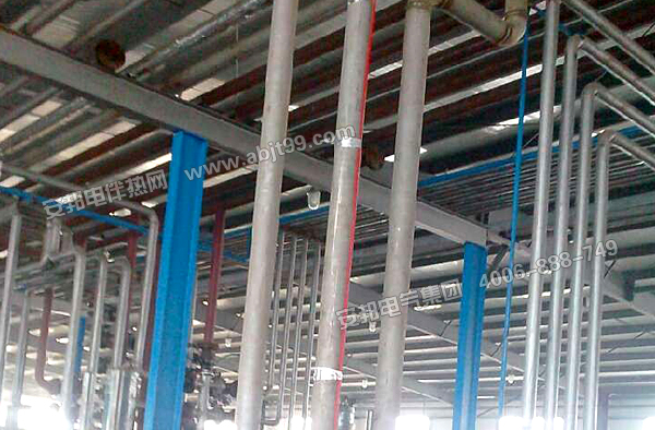 巴德士漆生產工藝中管道電伴熱保溫(圖4)